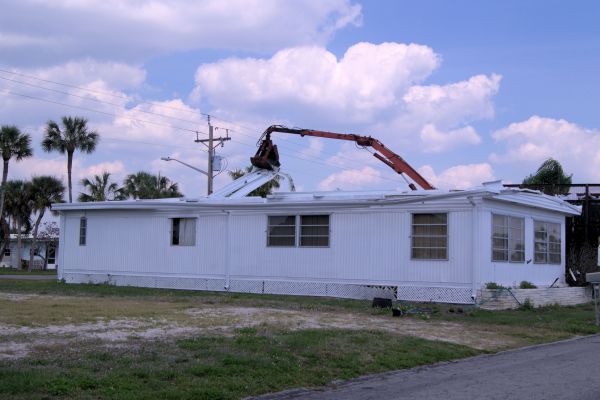 Mobile Home Demolition in Lake Zurich
