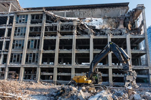 Commercial Building Demolition in Lake Zurich