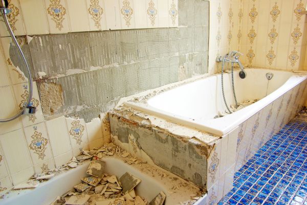 Shower Demolition in Lake Zurich