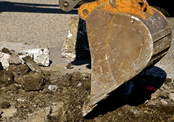 Cement Pad Demolition in Lake Zurich